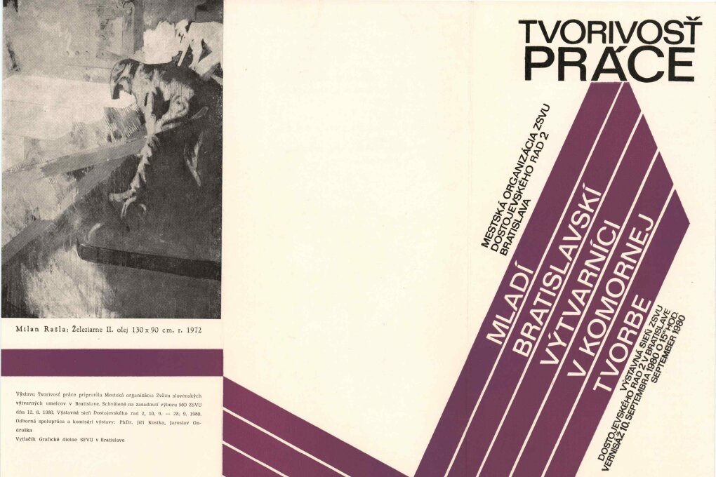 Tvorivosť práce – mladí bratislavští výtvarníci v&nbsp;komornej tvorbe